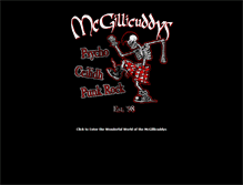 Tablet Screenshot of mcgillicuddys.ca